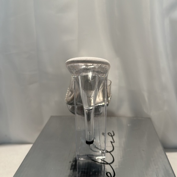 Clear heels 5 inch competition shoes new in the box M Jesse - Picture 5 of 6